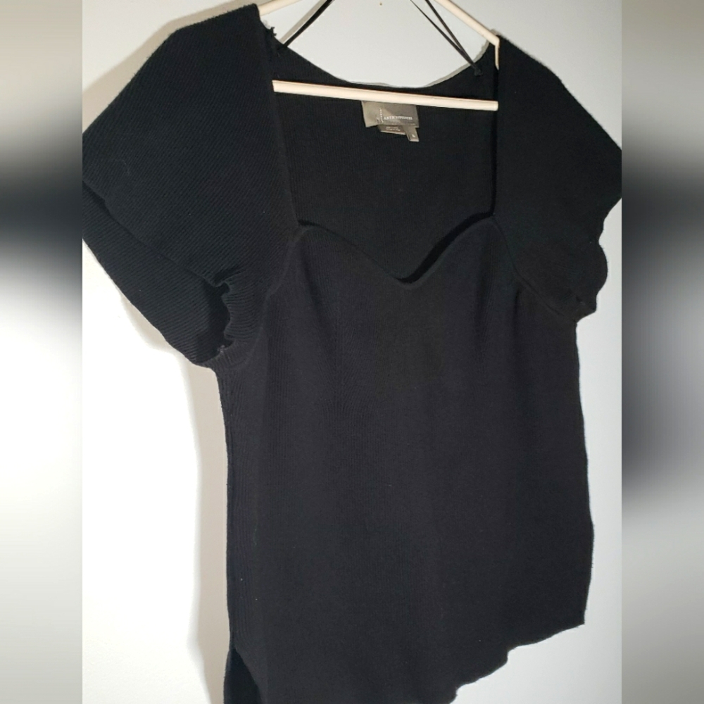Elegant Black Women's Top